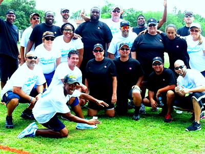 Hughes 1st Annual Kickball Game in Orlando...great times